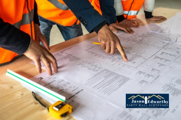 See if you need a party wall agreement for building along boundary line Northampton